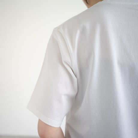 cotton silk/half sleeve tshirt / white/size 0.1.2