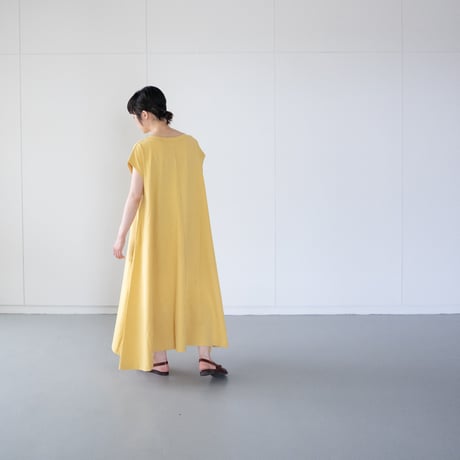 organic cotton one piece/cream gold