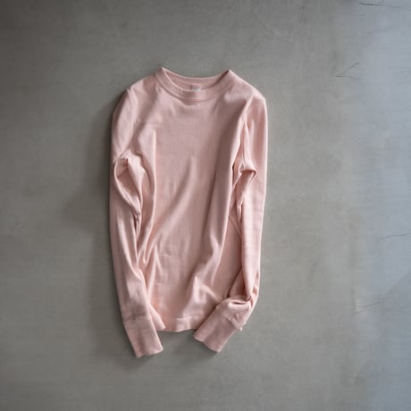 seamless cotton/thumb hole top/peach bud/size2