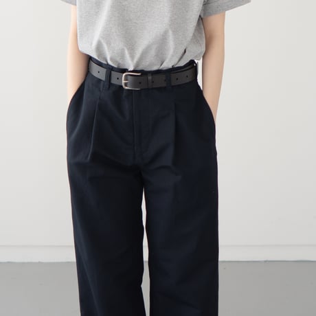 size2 last one/twill cotton linen/tack pants/phantom/size1.2