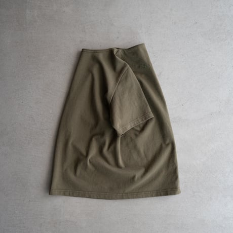 mvs cotton/center back tshirt /olivine/size1.2.3