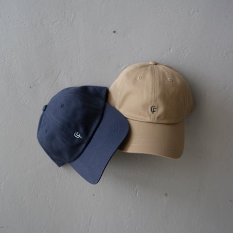 classic cotton dad cap/navy.beige