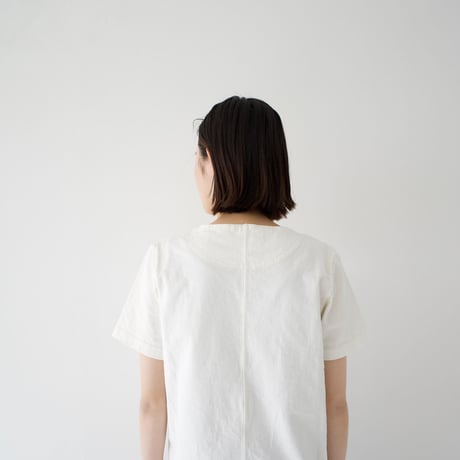 mvs cotton/center back tshirt/white/size1.2.3