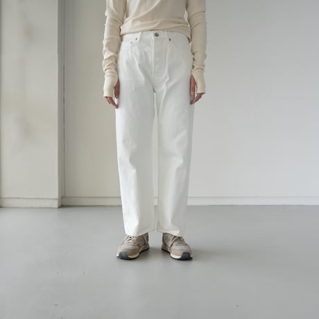 13.5oz straight jeans /off white/size28.31