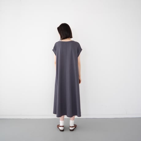 organic cotton flow one piece/asphalt