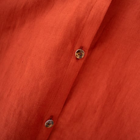 belgian linen shits one-piece/brick