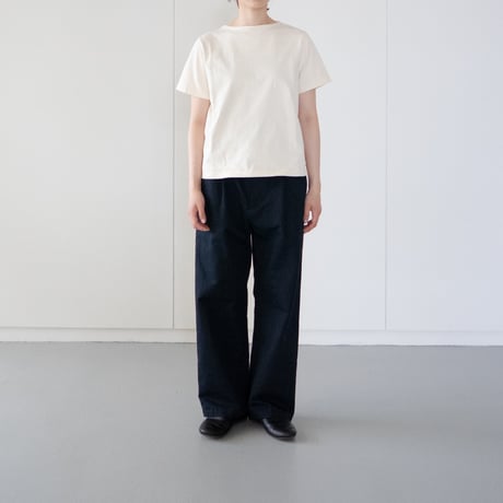 twill cotton linen/tack pants/phantom/size1.2