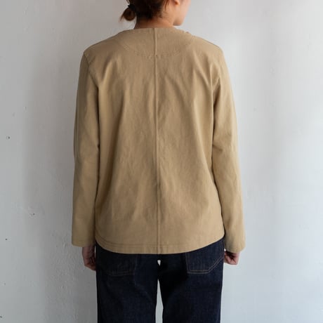 mvs cotton/center back long sleeve tshirt/ancient grain/size1.2.3