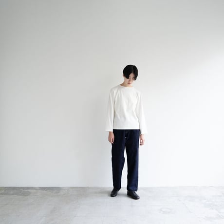 mvs cotton/center back long sleeve tshirt /white/size1.2.3