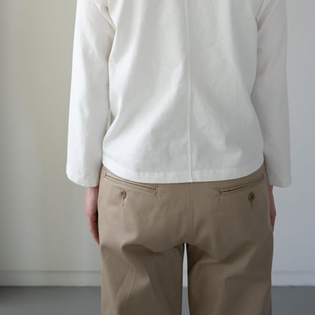 chino pants/straight pants/beige