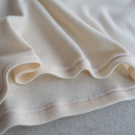 organic cotton/high neck /kinari