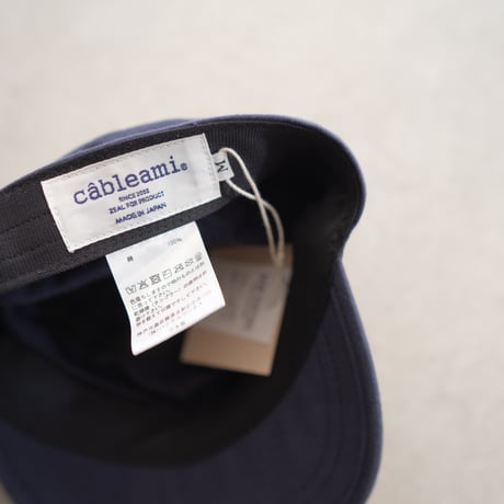 cableami/Light back satin (sulfied dye)/work cap