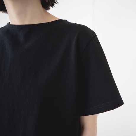 mvs cotton/center back tshirt /black/size1.2.3