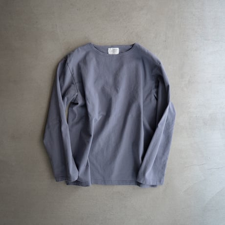 mvs cotton/center back long sleeve tshirt/blue stone/size1.2.3