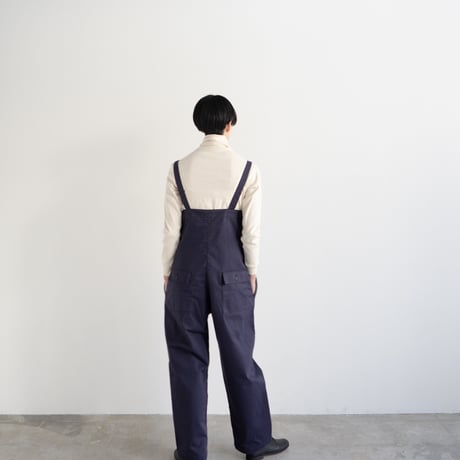 cotton herringbone  stocking wader/faded navy