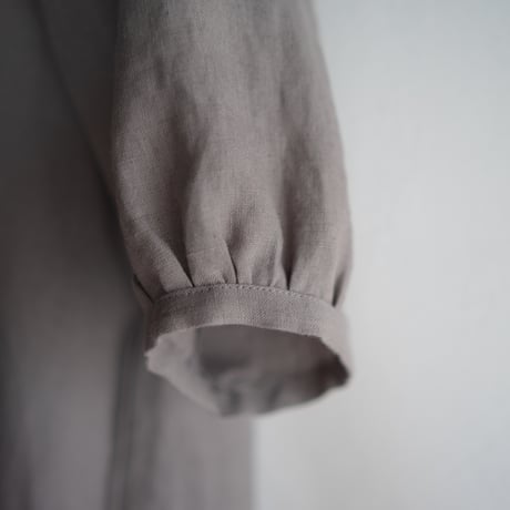 belgian linen shits one-piece/gray