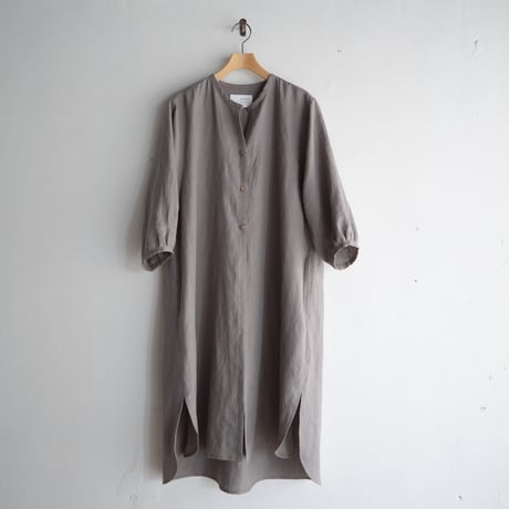 belgian linen shits one-piece/gray