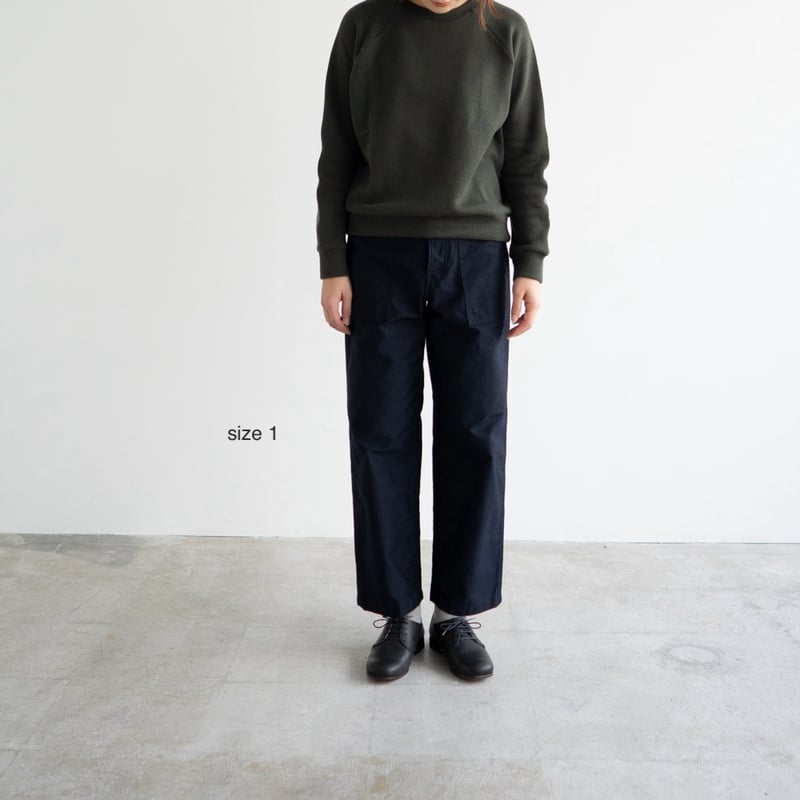 back satin/baker pants/size1&2/carbon | FRECKLE