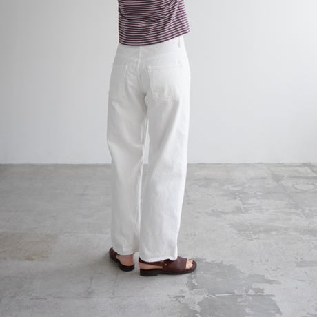 13.5oz straight jeans /off white/size28.31