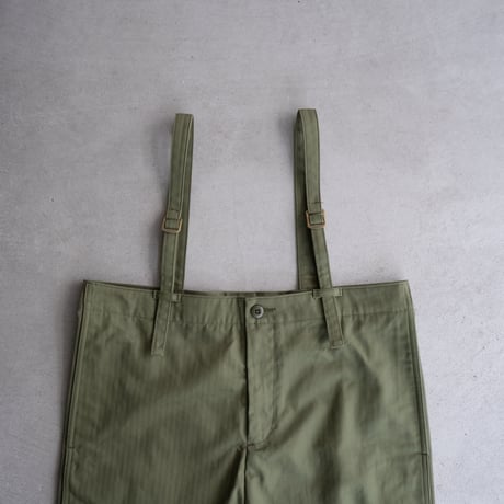 cotton herringbone  stocking wader/olive drab
