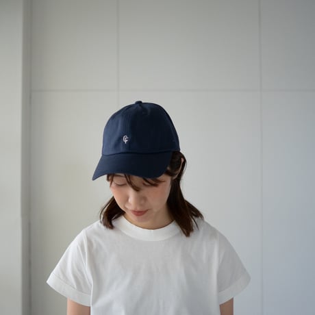 classic cotton dad cap/navy.beige