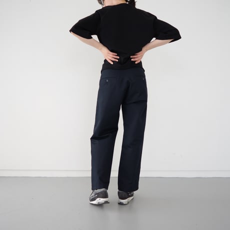 size2 last one/twill cotton linen/tack pants/phantom/size1.2