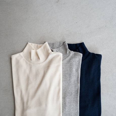 organic cotton/high neck /kinari