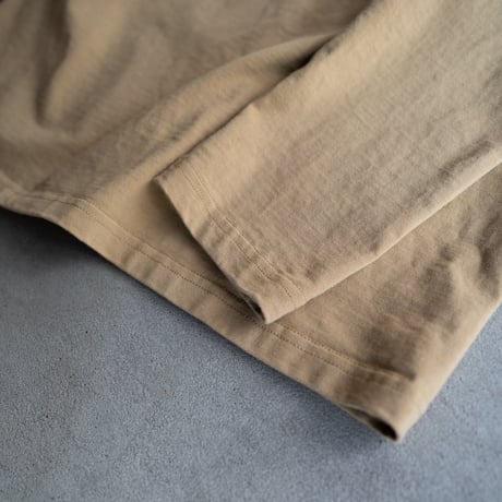mvs cotton/center back long sleeve tshirt/ancient grain/size1.2.3