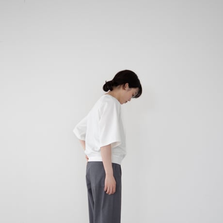 mvs cotton/half sleeve tshirt/white