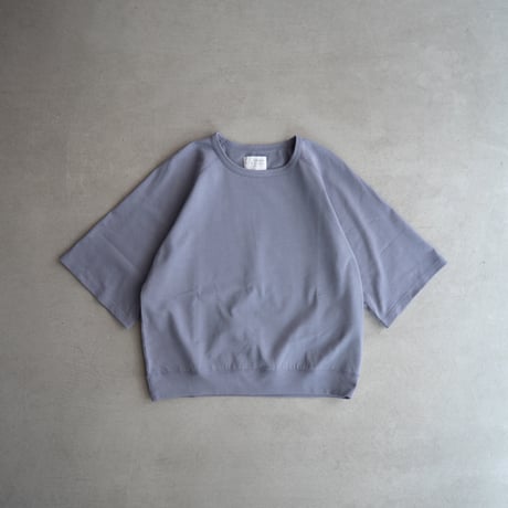 mvs cotton/half sleeve tshirt/blue stone