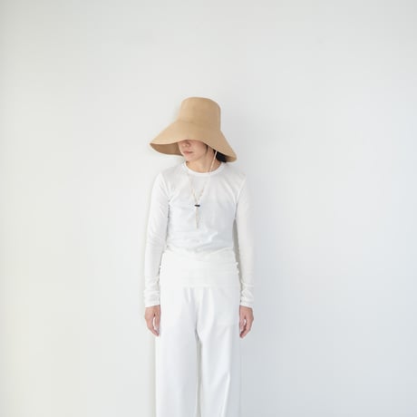 organic gauze tops/white