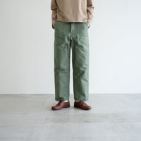 back satin/baker pants/hedge green/size1.2