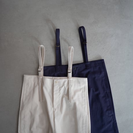 cotton herringbone stocking wader/cannoli cream