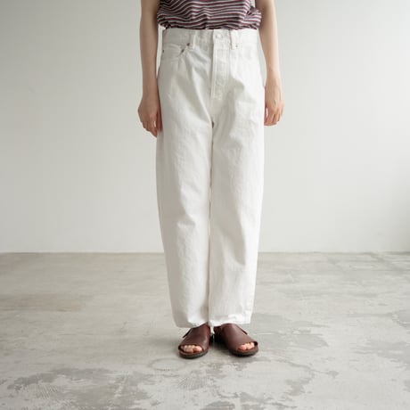 13.5oz straight jeans /off white/size28.31