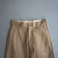 chino pants/straight pants/beige