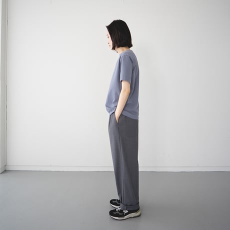 mvs cotton/center back tshirt /blue stone/size1.2.3