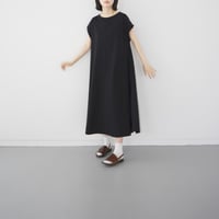 organic cotton flow one piece/black robe