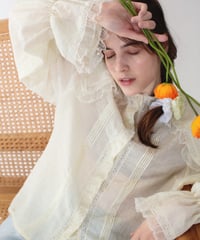 （original）レースシアーブラウス