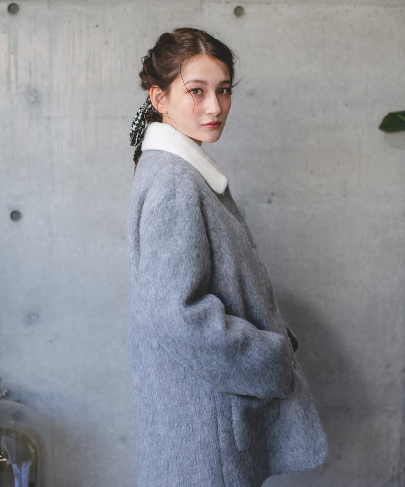 original)モヘアコート | make_ai original)モヘアコート | make_ai