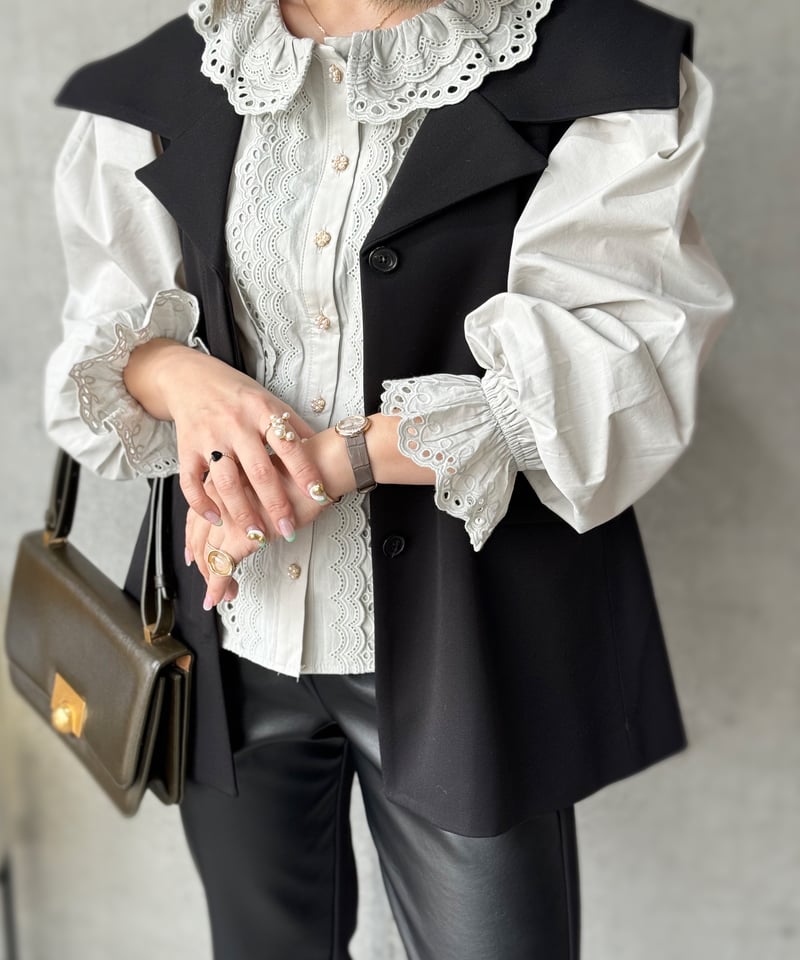 original）lace blouse | make_ai