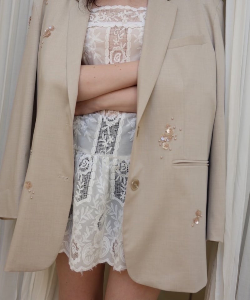 select）ビーズジャケット | make_ai 