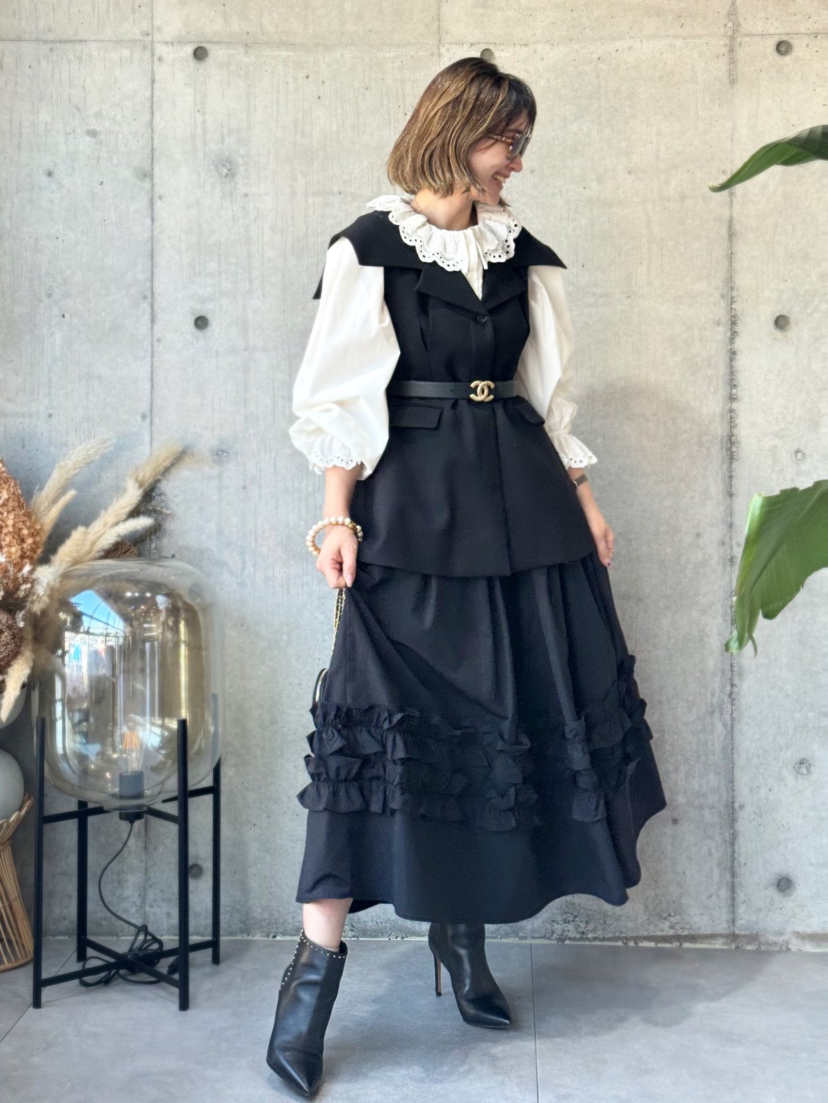 original）フリルスカート | make_ai 