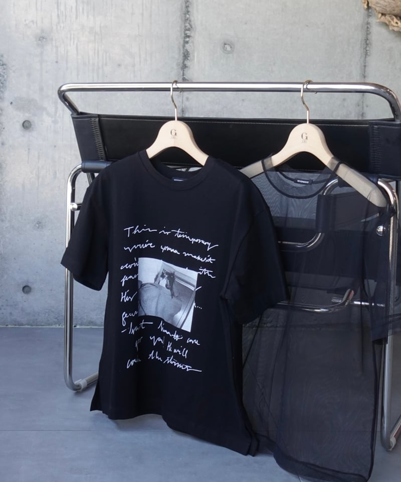 1260 美品 イートミー EATME Tシャツ メッシュ チュール ラッピング select）チュールTシャツ （2枚SET) | make_ai