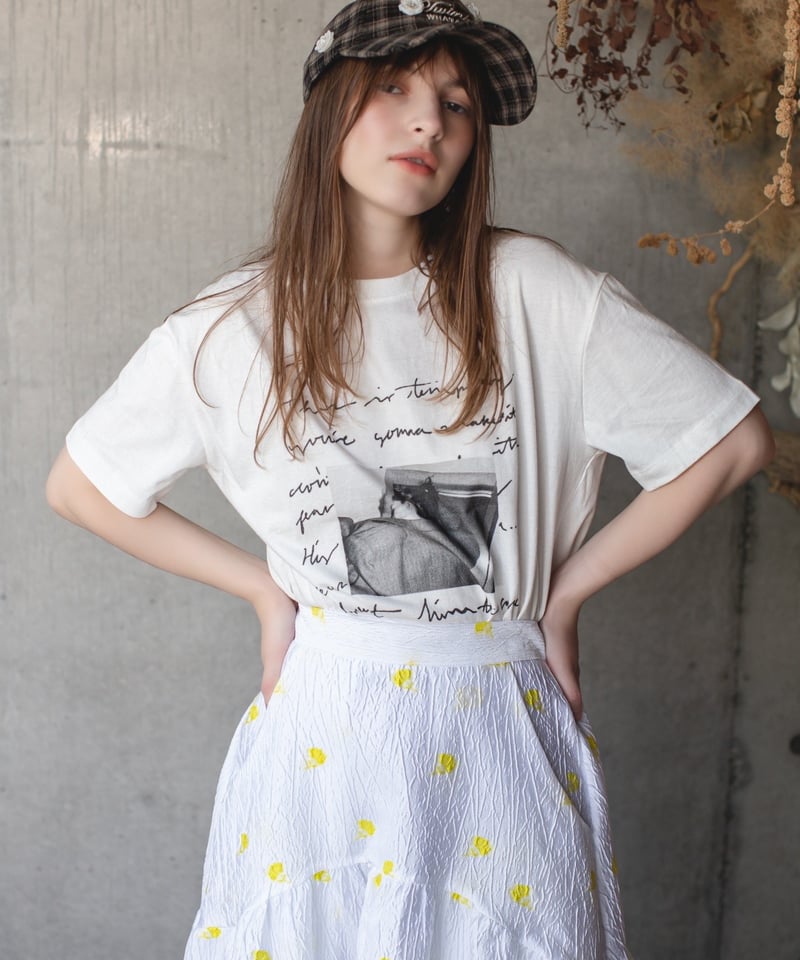 1260 美品 イートミー EATME Tシャツ メッシュ チュール ラッピング select）チュールTシャツ （2枚SET) | make_ai