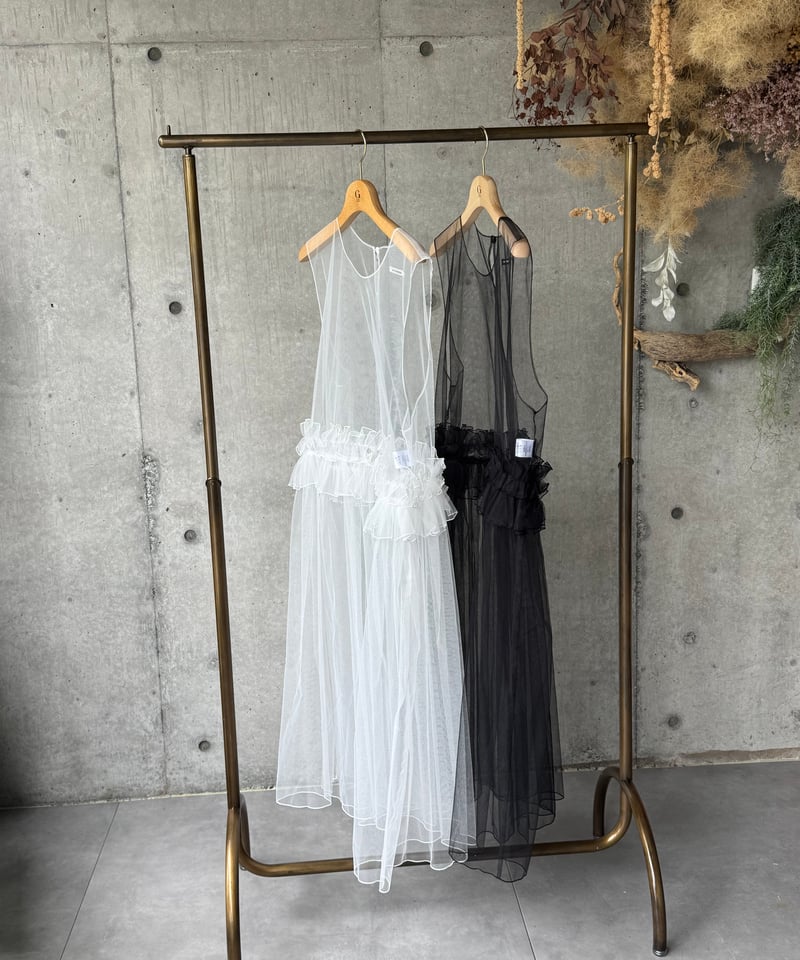 WILLSELECTION willselection チュールフリルワンピース select)チュールフリルワンピース | make_ai