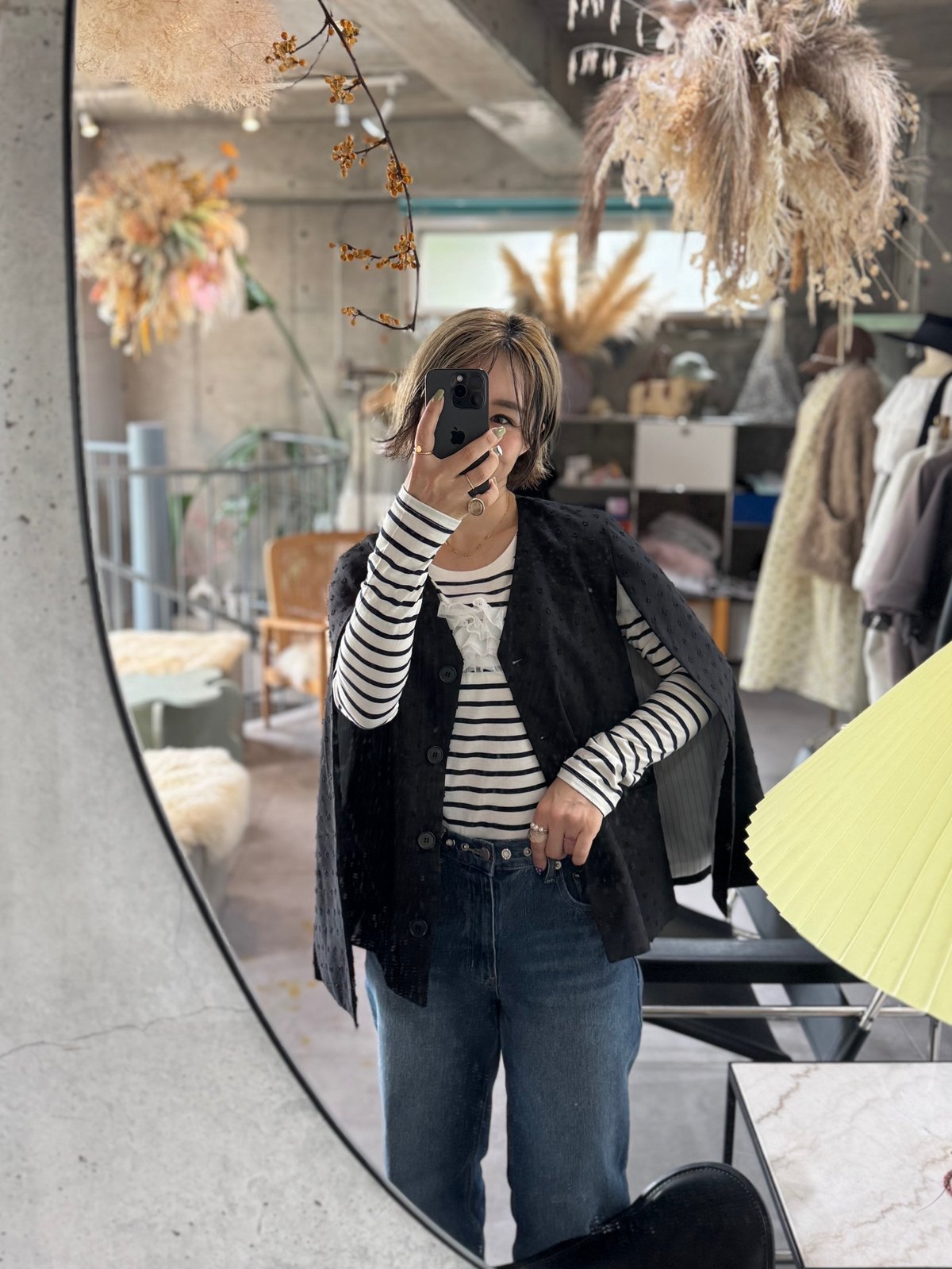 made in japan)チュールドッキングカットソー （長袖） | make_ai