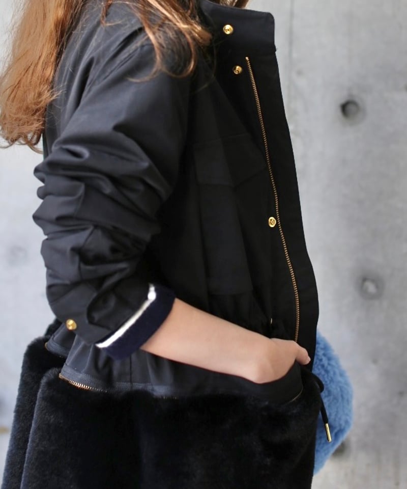 【即完】HUMAN MADE ファー付きミリタリージャケット original）ファー付きミリタリージャケット | make_ai