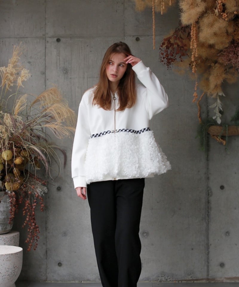 rei-ma様　make-ai フラワーチュールパーカー original）フラワーチュールパーカー | make_ai