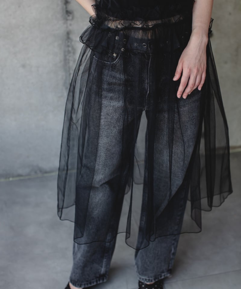 select)チュールフリルワンピース | make_ai