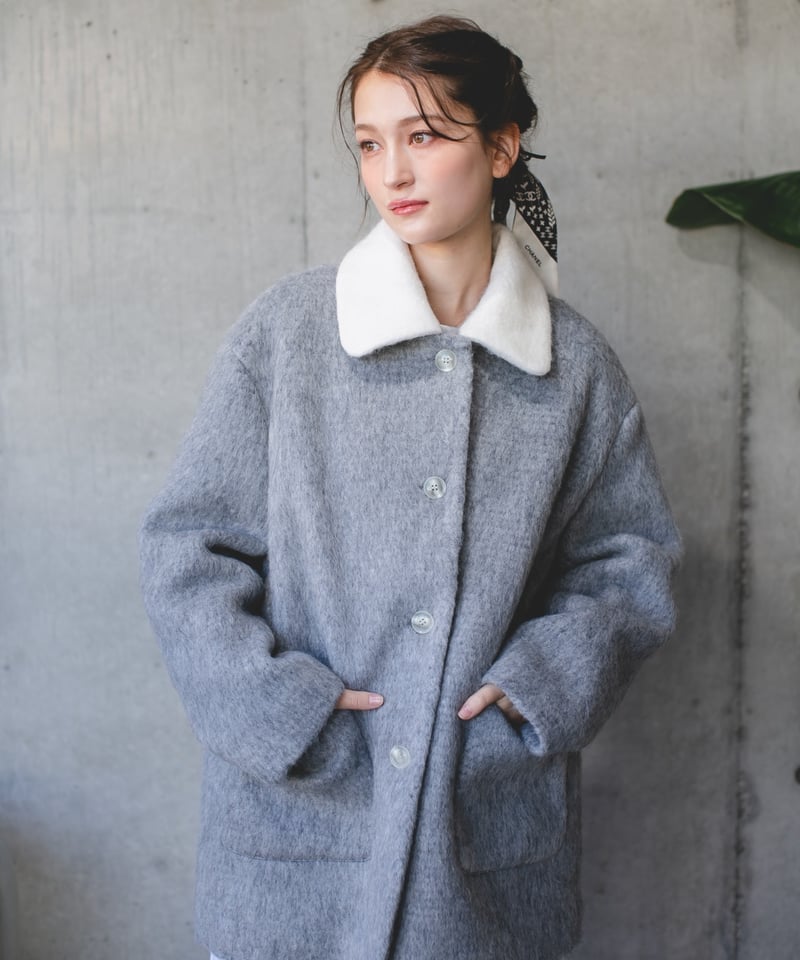 original)モヘアコート | make_ai original)モヘアコート | make_ai